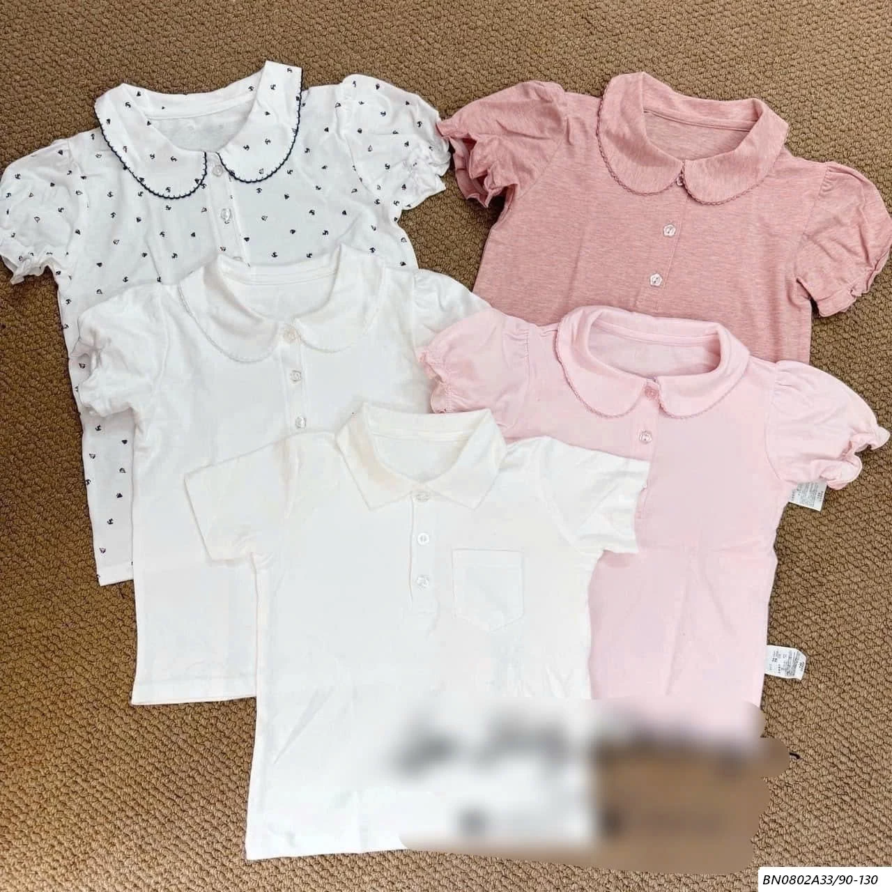 ÁO POLO BÉ TRAI BÉ GÁI