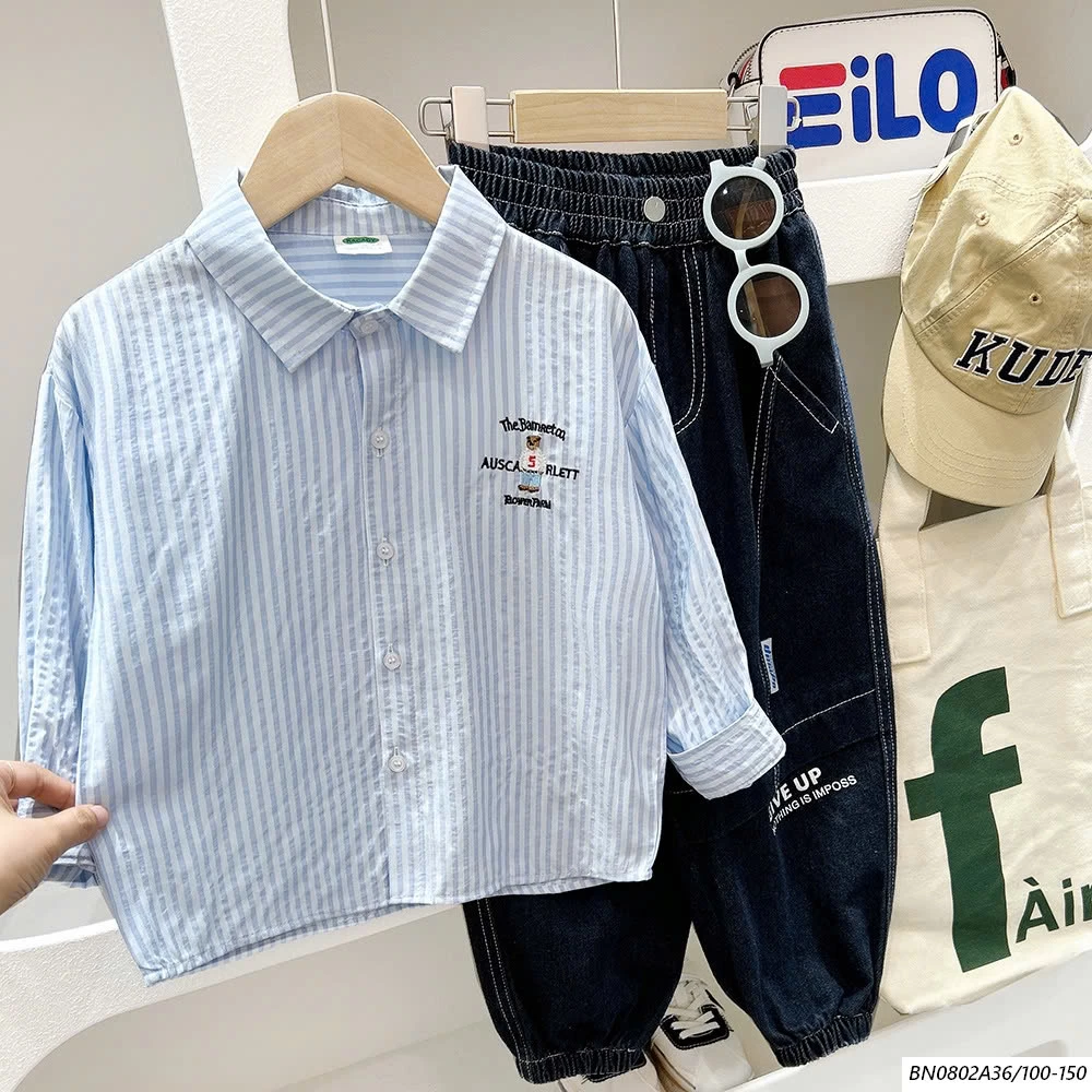 SƠ MI CỔ BẺ THÊU LOGO KAKADY