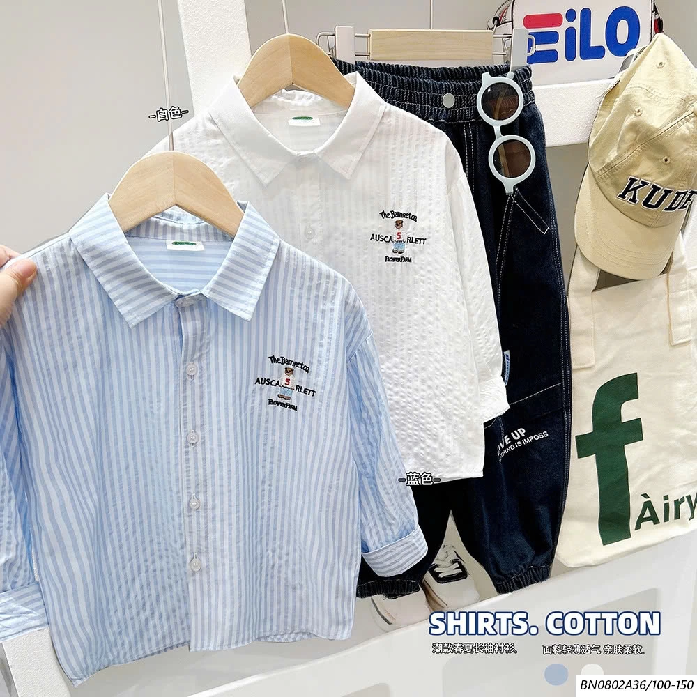 SƠ MI CỔ BẺ THÊU LOGO KAKADY