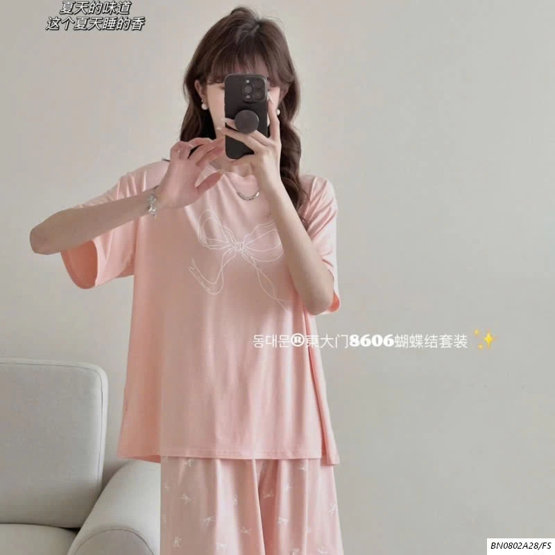 BỘ CỘC NƠ COTTON LẠNH NỮ