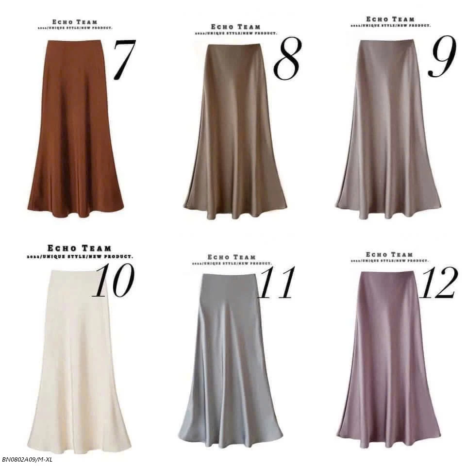 CHÂN VÁY LỤA ĐUÔI CÁ