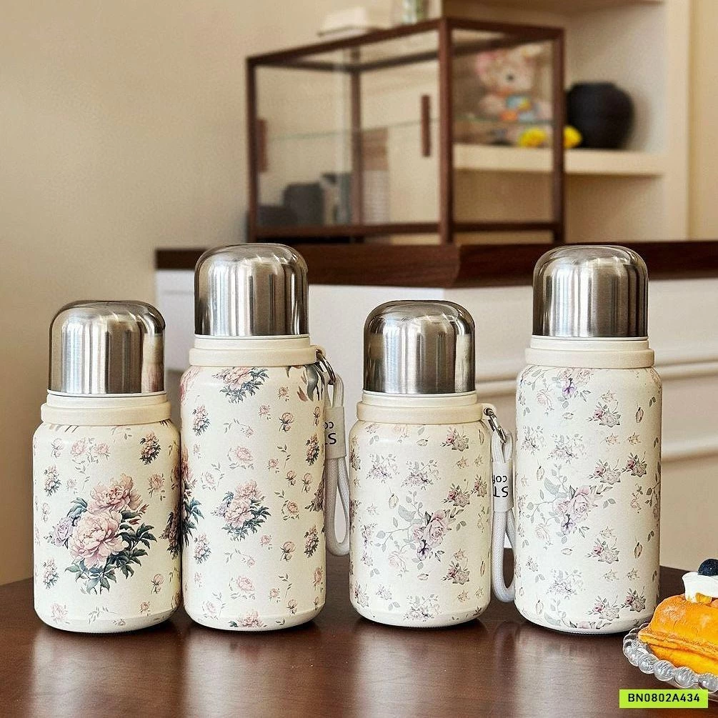 BÌNH GIỮ NHIỆT HOA MINI