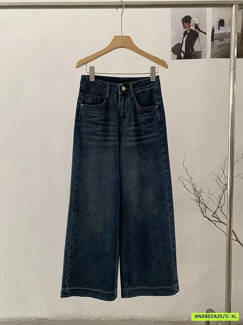 JEANS SUÔNG BASIC NỮ