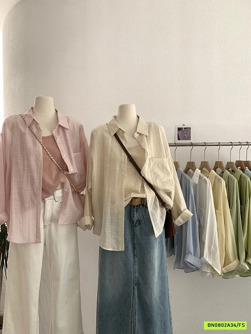 SÉT ÁO 2 DÂY + SƠ MI ĐŨI