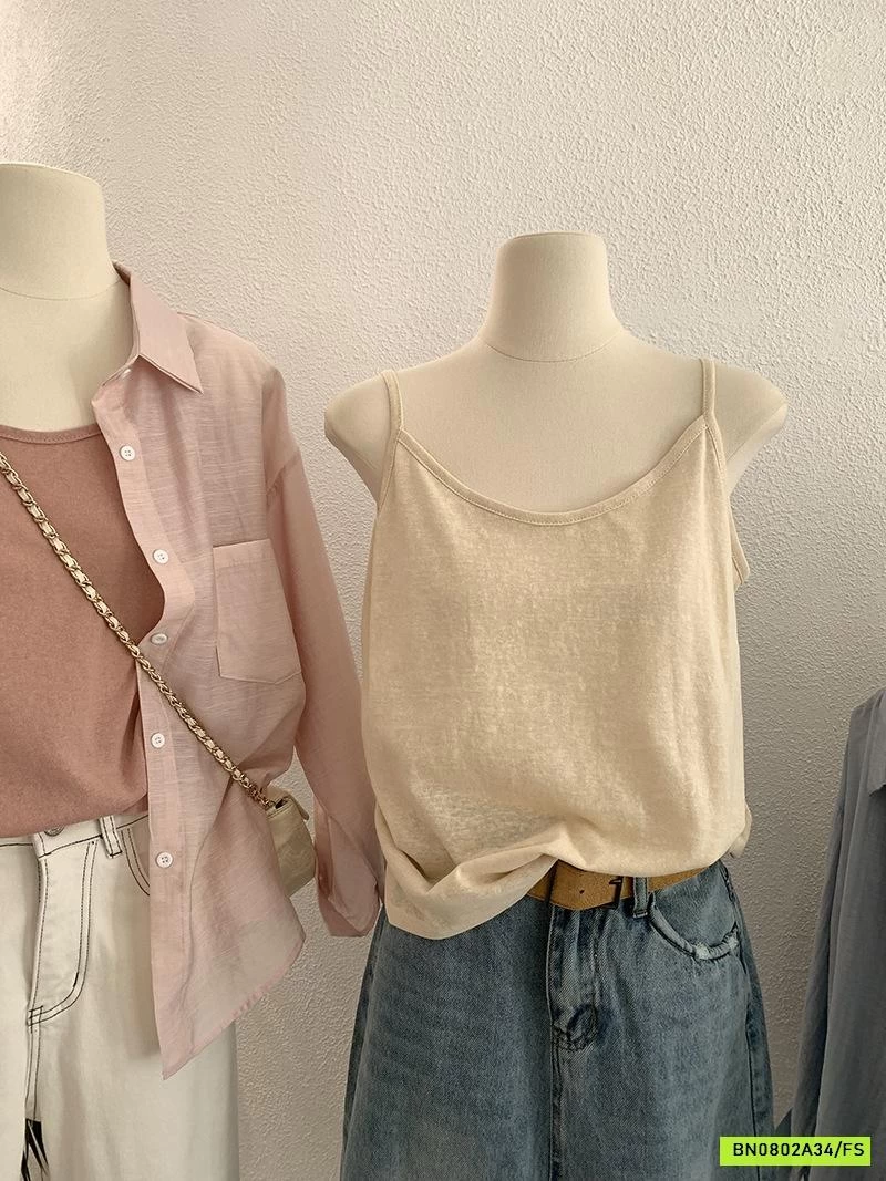 SÉT ÁO 2 DÂY + SƠ MI ĐŨI