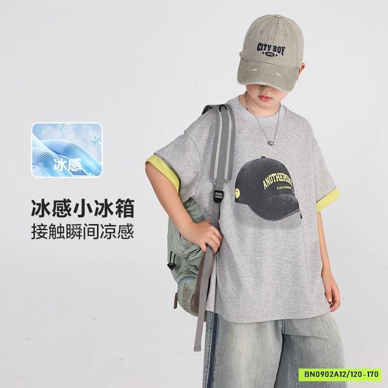 ÁO THUN IN MŨ KẾT HHBABY