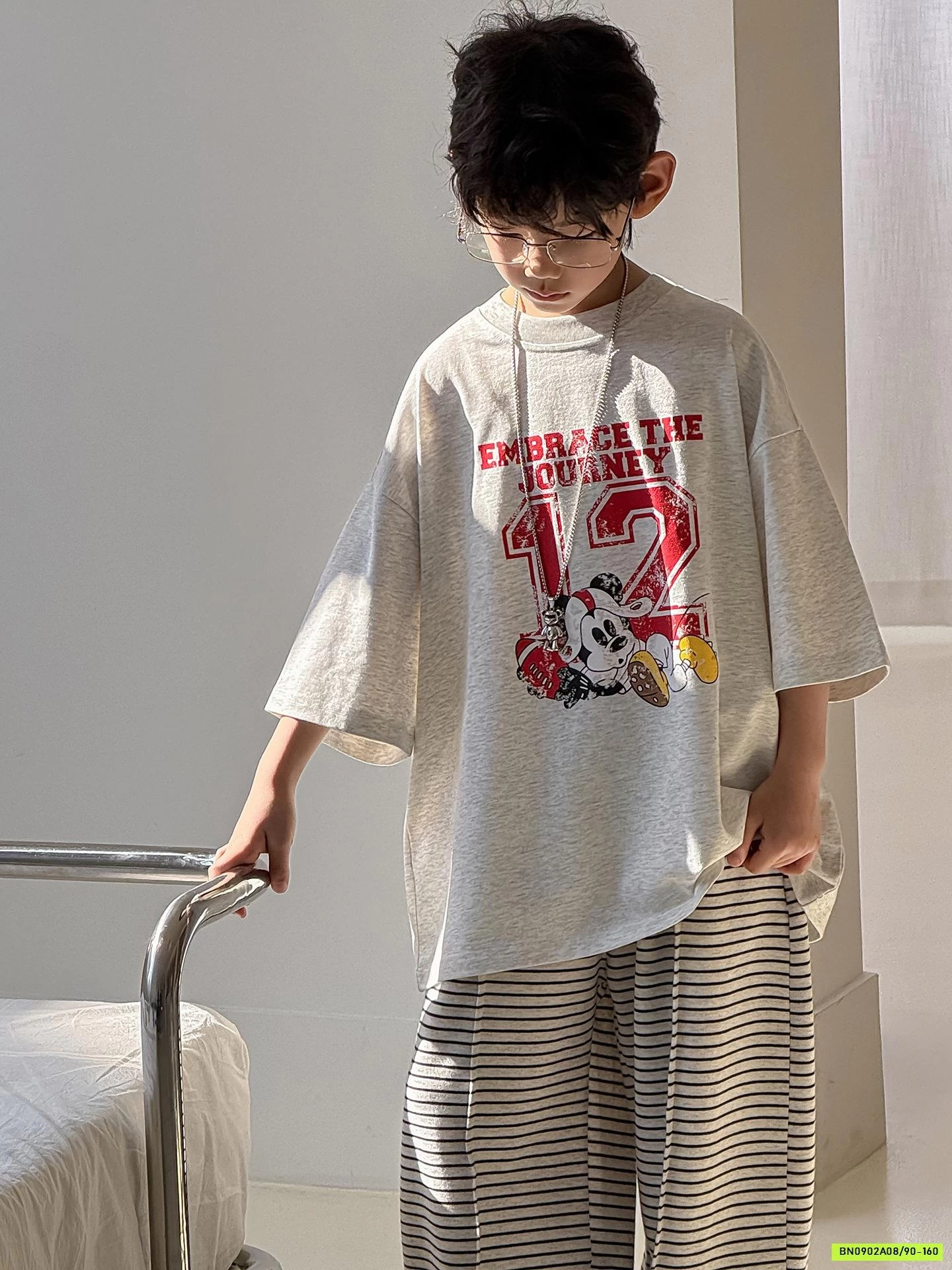 ÁO THUN MUỐI TIÊU MICKEY SỐ 12