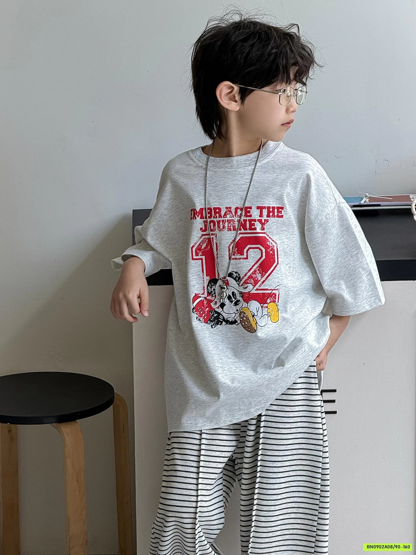 ÁO THUN MUỐI TIÊU MICKEY SỐ 12