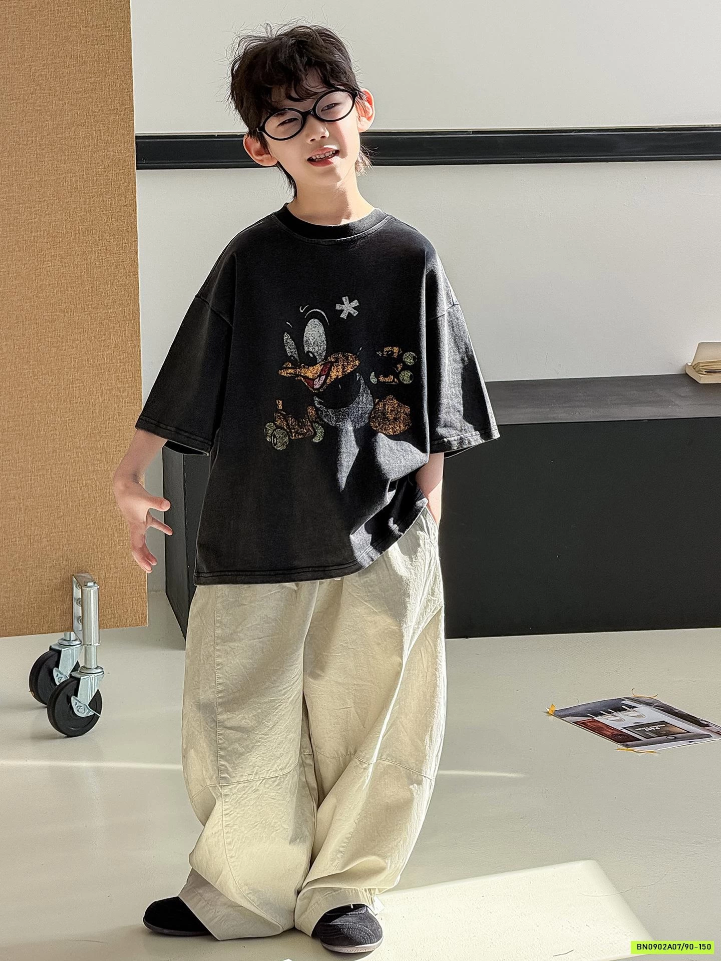 ÁO THUN VỊT DONAL MIX QUẦN BAGGY