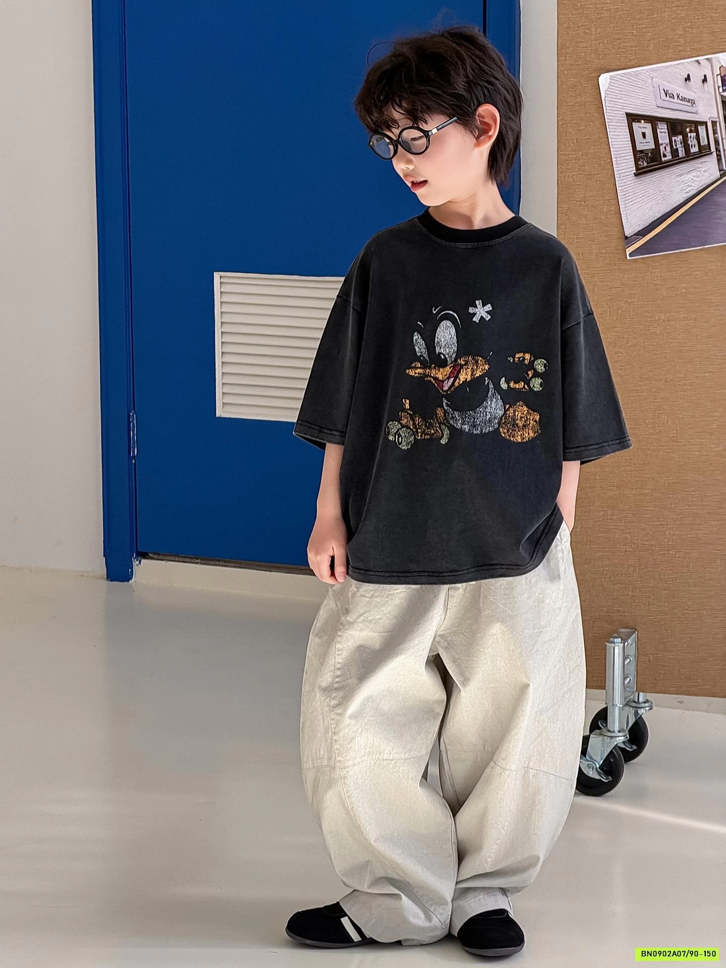 ÁO THUN VỊT DONAL MIX QUẦN BAGGY