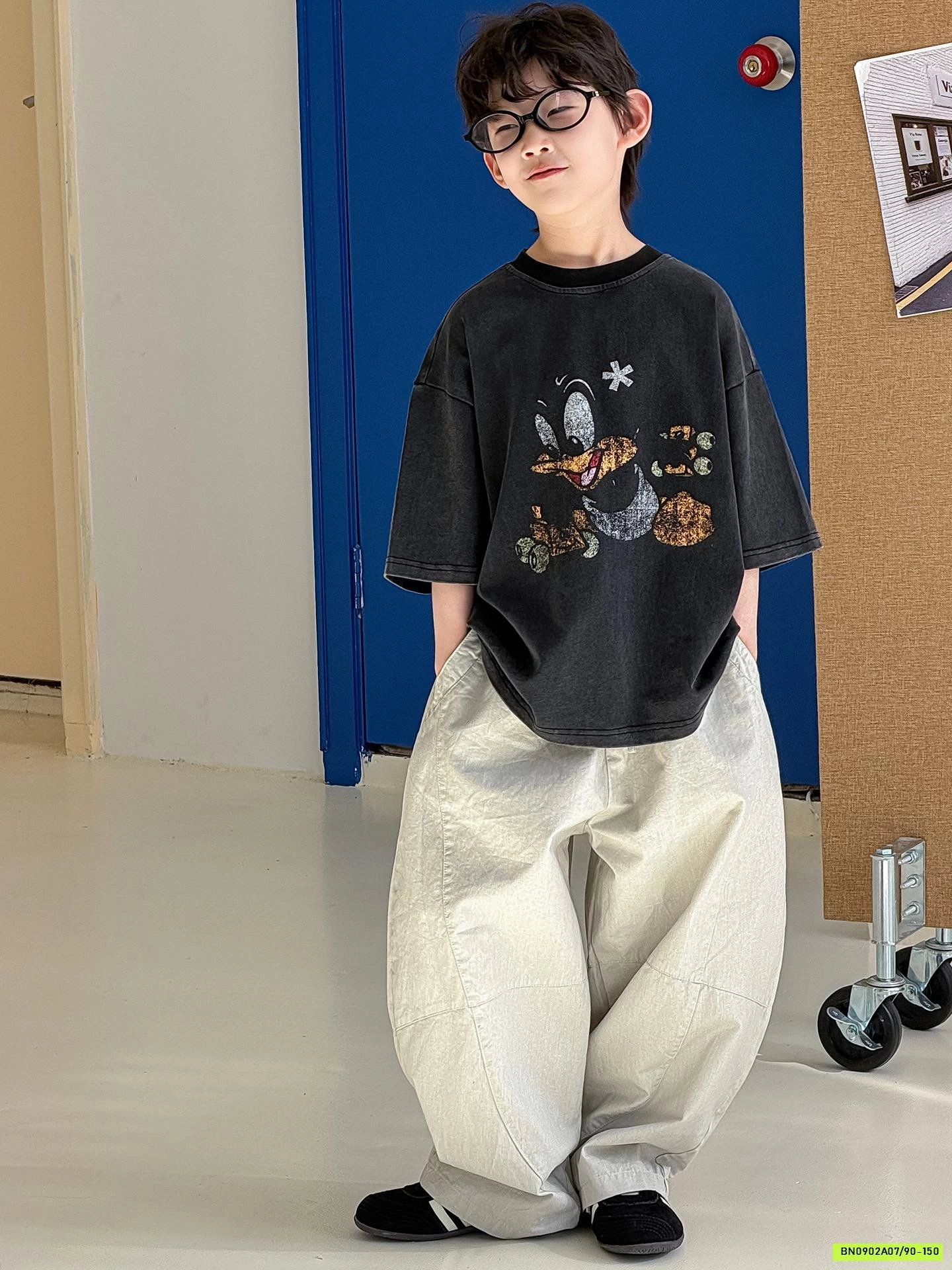 ÁO THUN VỊT DONAL MIX QUẦN BAGGY