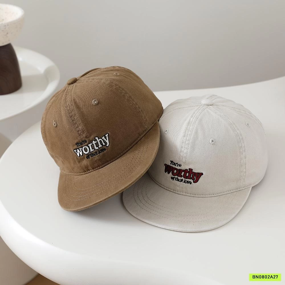 MŨ KẾT THÊU CHỮ