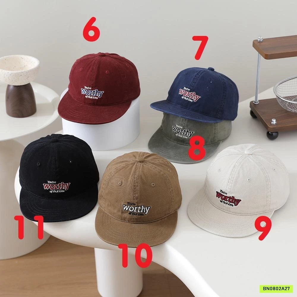 MŨ KẾT THÊU CHỮ