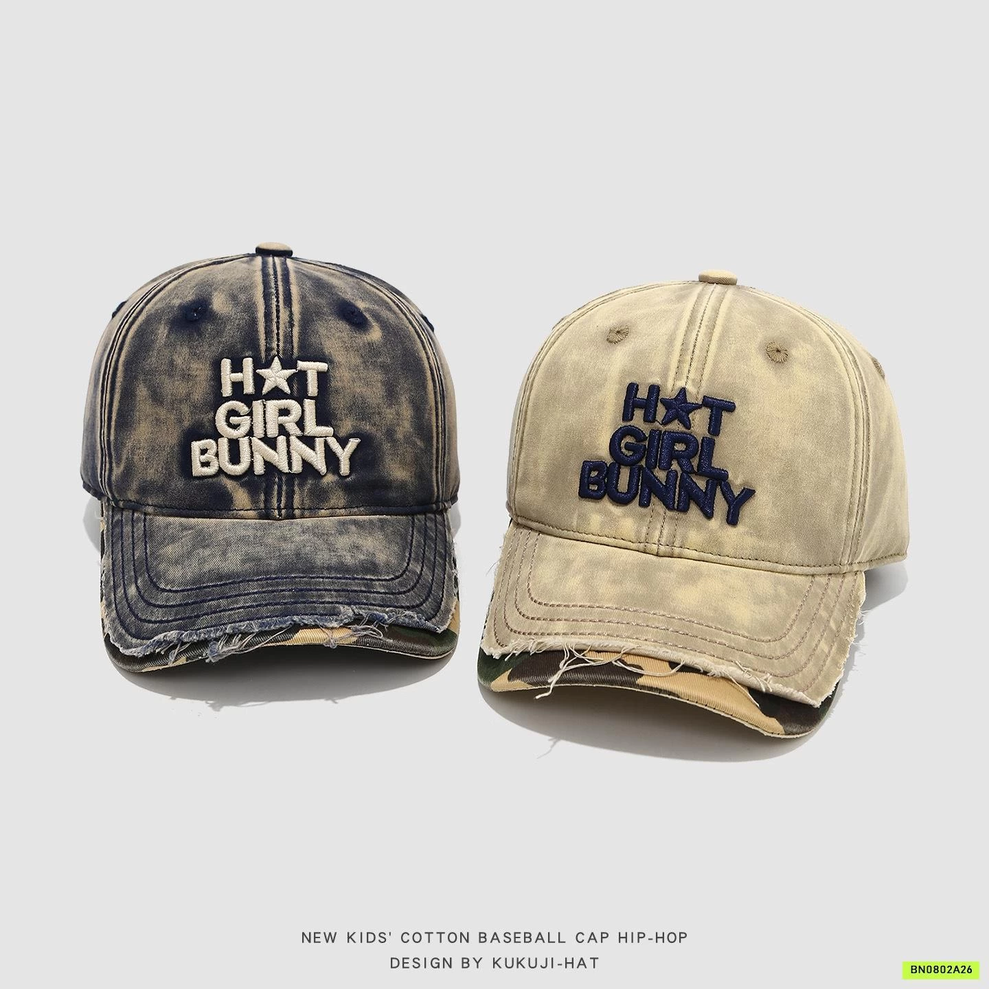 MŨ KẾT LOANG THÊU CHỮ BG