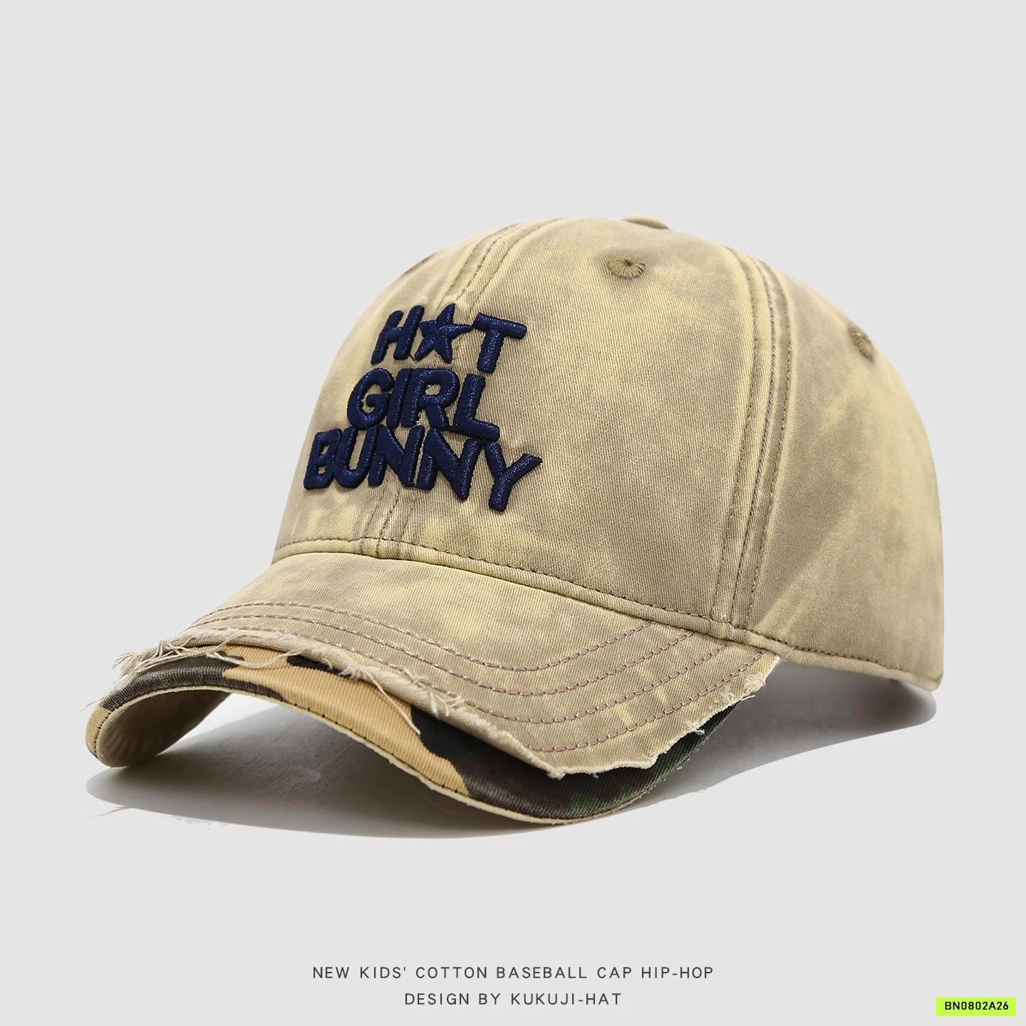 MŨ KẾT LOANG THÊU CHỮ BG