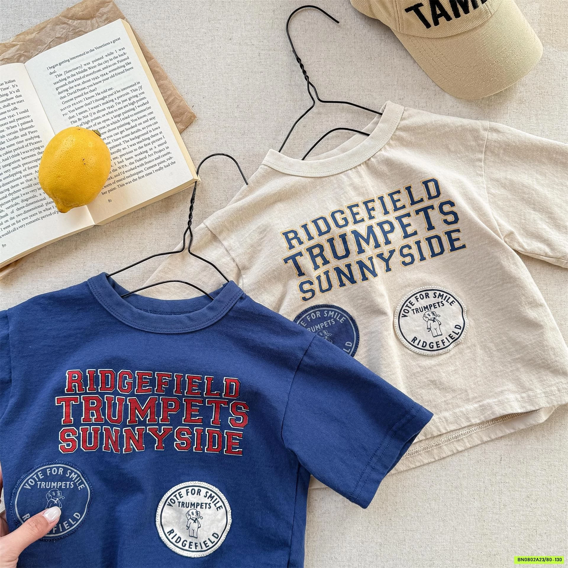 ÁO THUN CHỮ KÈM LOGO 6266 ADBABY