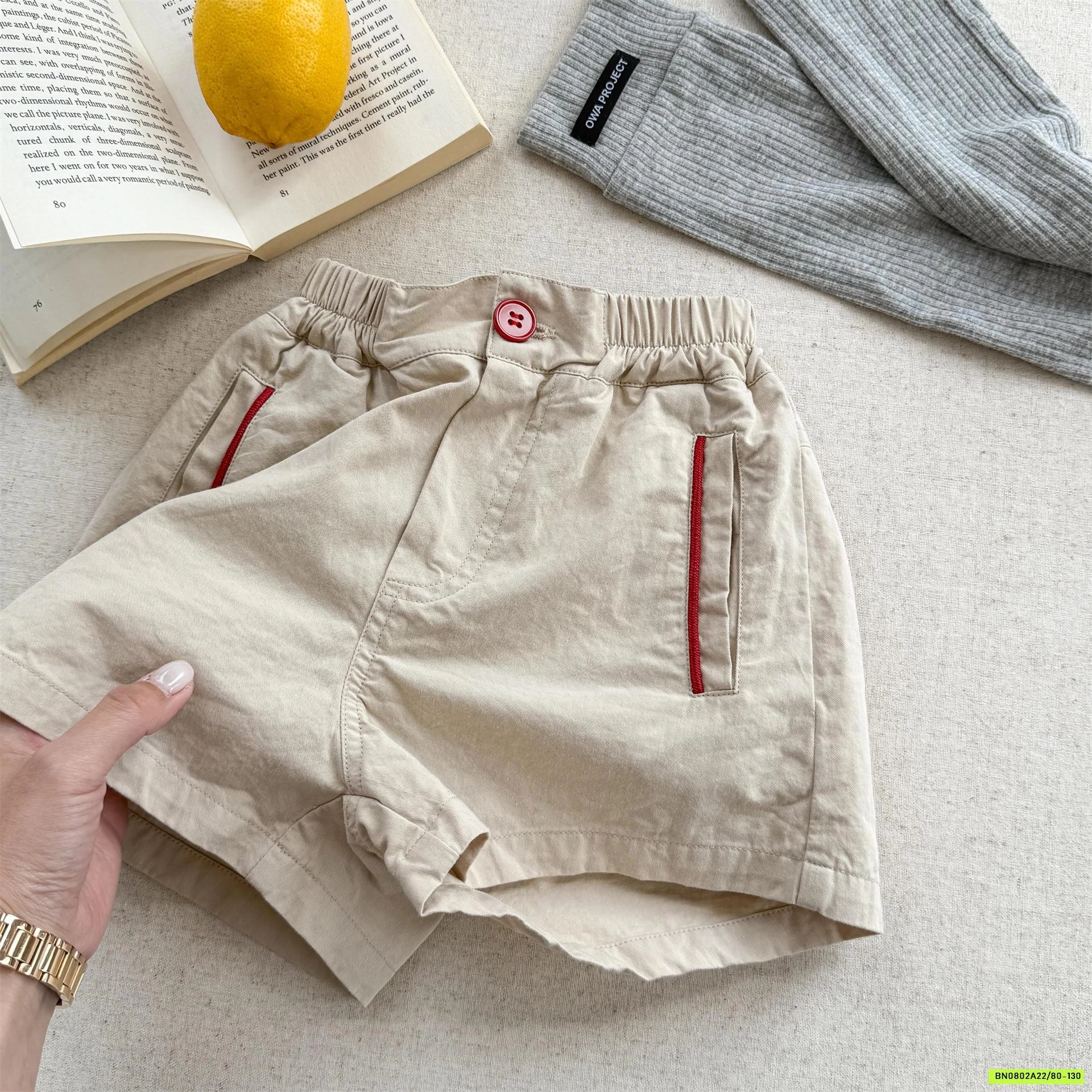 SHORT THÔ CẠP CHUN 6271 ADBABY