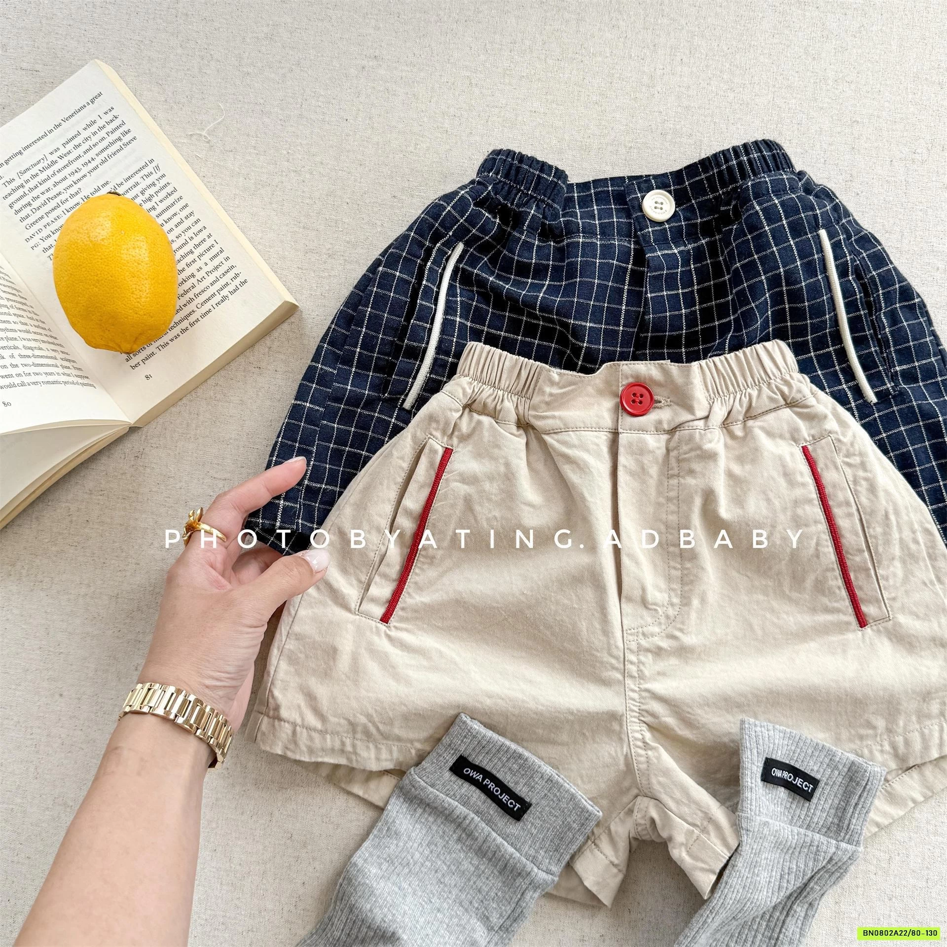 SHORT THÔ CẠP CHUN 6271 ADBABY