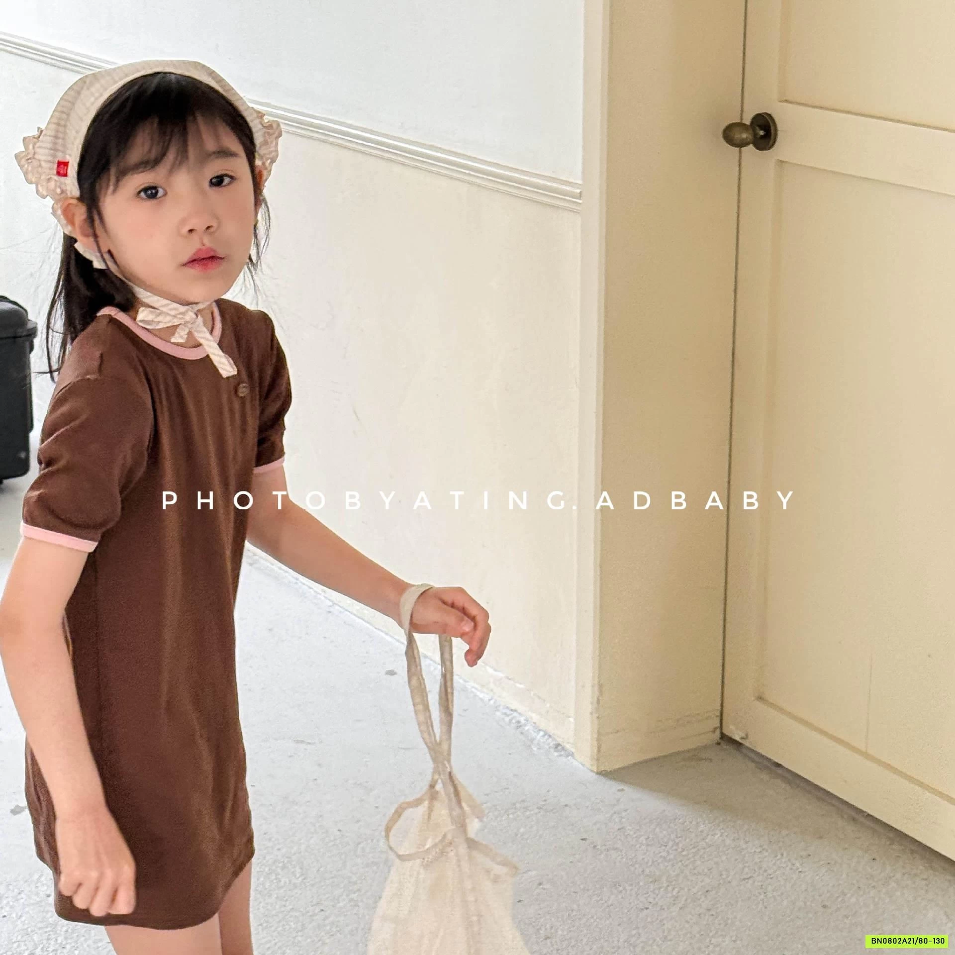 ĐẦM COTTON LADY PHỐI VIỀN ADBABY