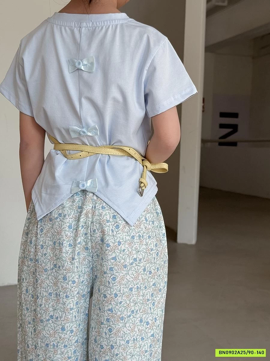 ÁO THUN IN HÌNH MIX QUẦN BOM HOA