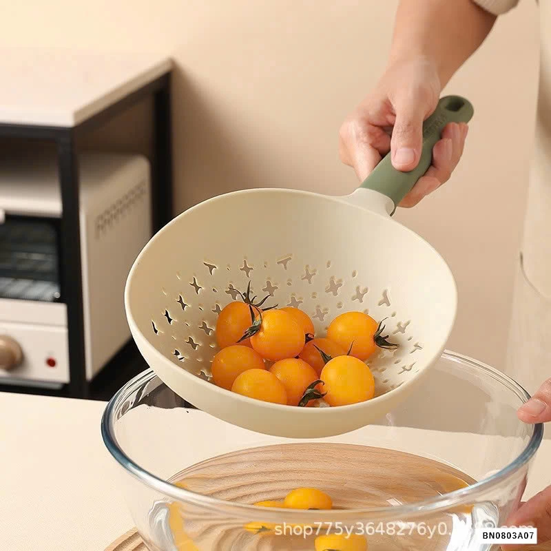 SÉT 3 MUỖG RỔ CÓ TAY CẦM