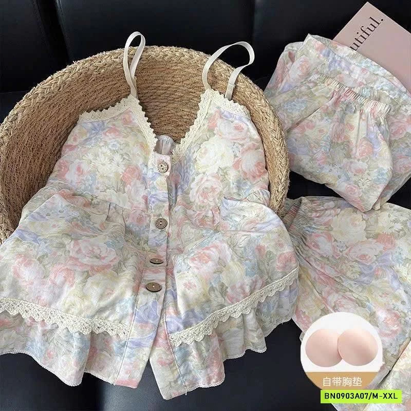 SET HOA NHÍ 3 MÓN MẶC NHÀ