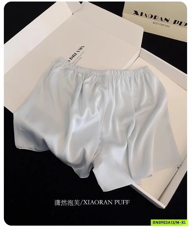 BỘ NGỦ LỤA 2 DÂY CHẤM BI