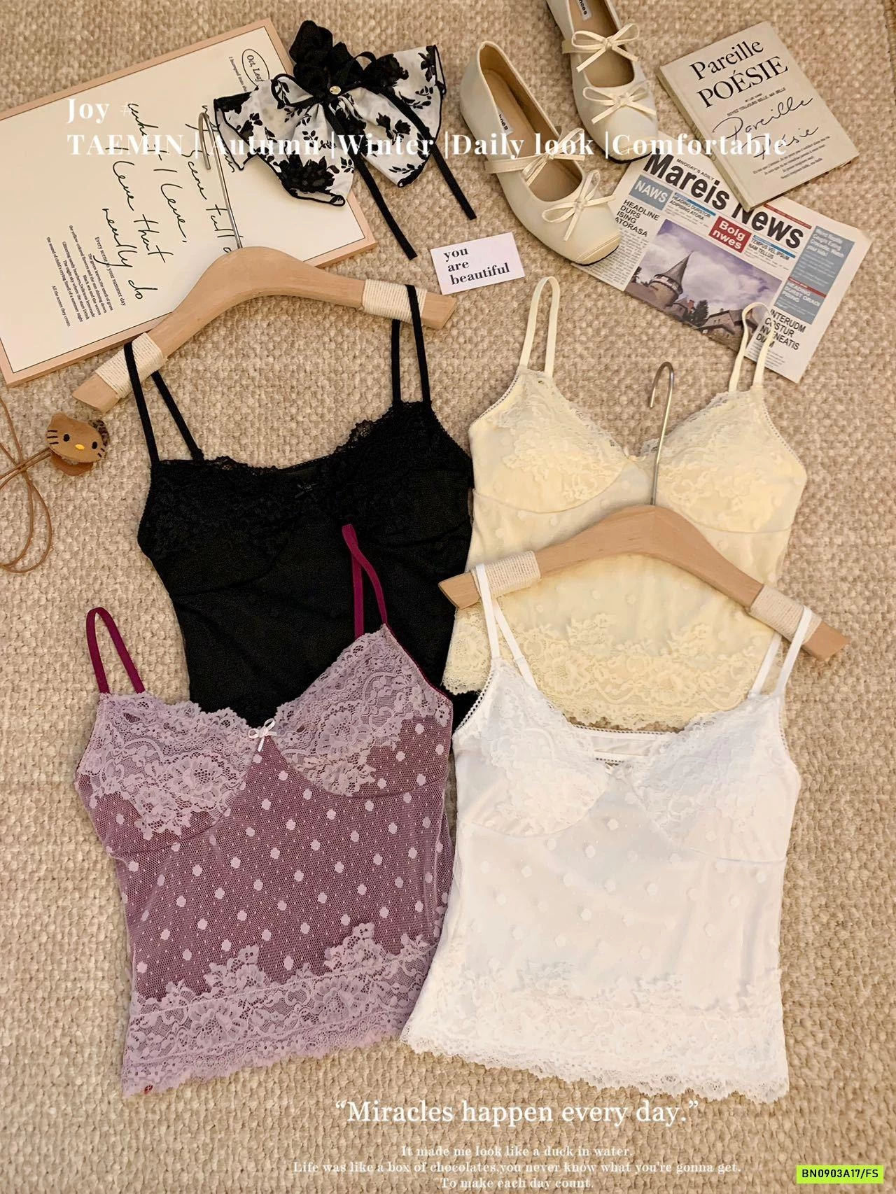 ÁO 2 DÂY 2 LỚP PHỐI REN