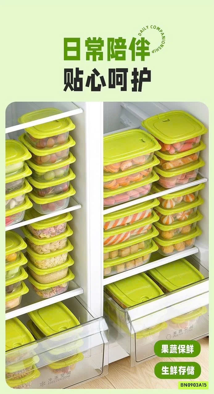 COMBO 6 HỘP NHỰA 830ml #CHAHUA