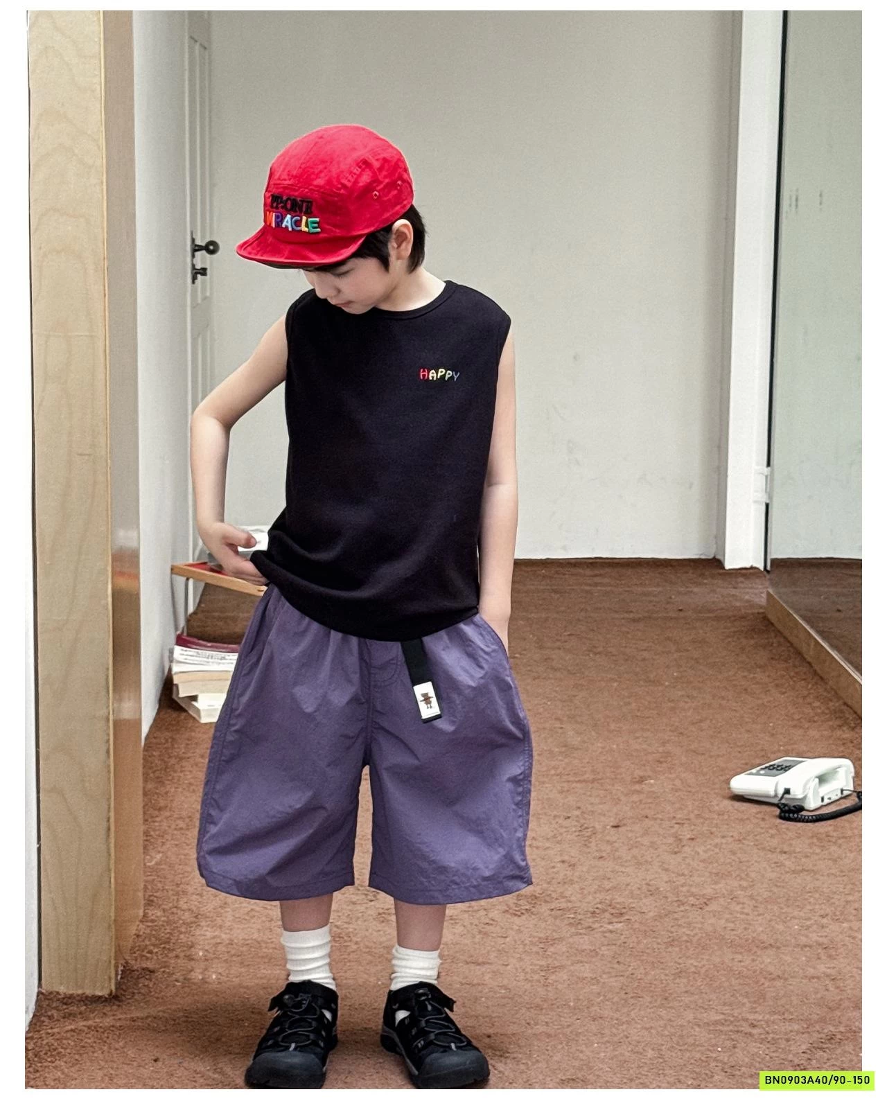 ÁO SÁT NÁCH THÊU HAPPY AX6046 AOAOKIDS