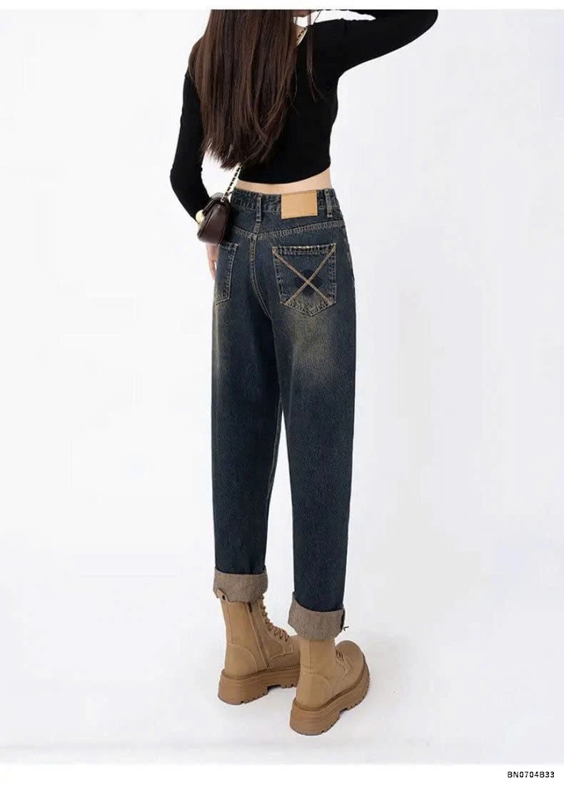 QUẦN JEAN ỐNG ĐỨNG