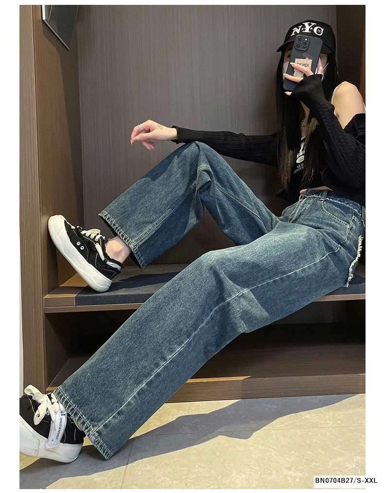 QUẦN JEAN ỐNG ĐỨNG TÚI RÁCH