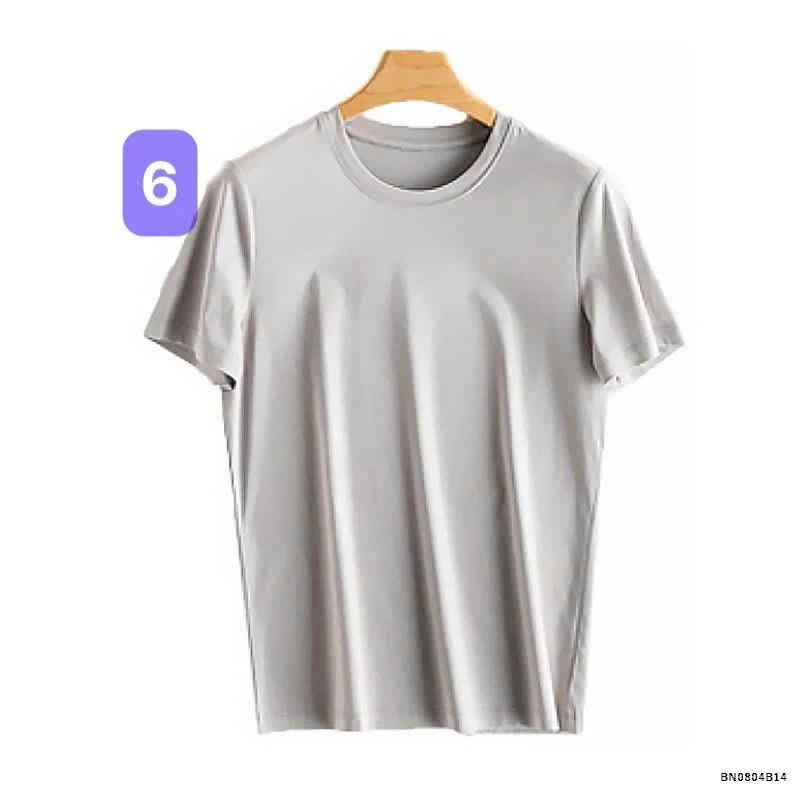 ÁO THUN TENCEL TRƠN CỔ TIM - CỔ TRÒN