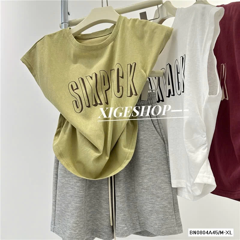 SHORT COTTON GÂN TRƯỚC