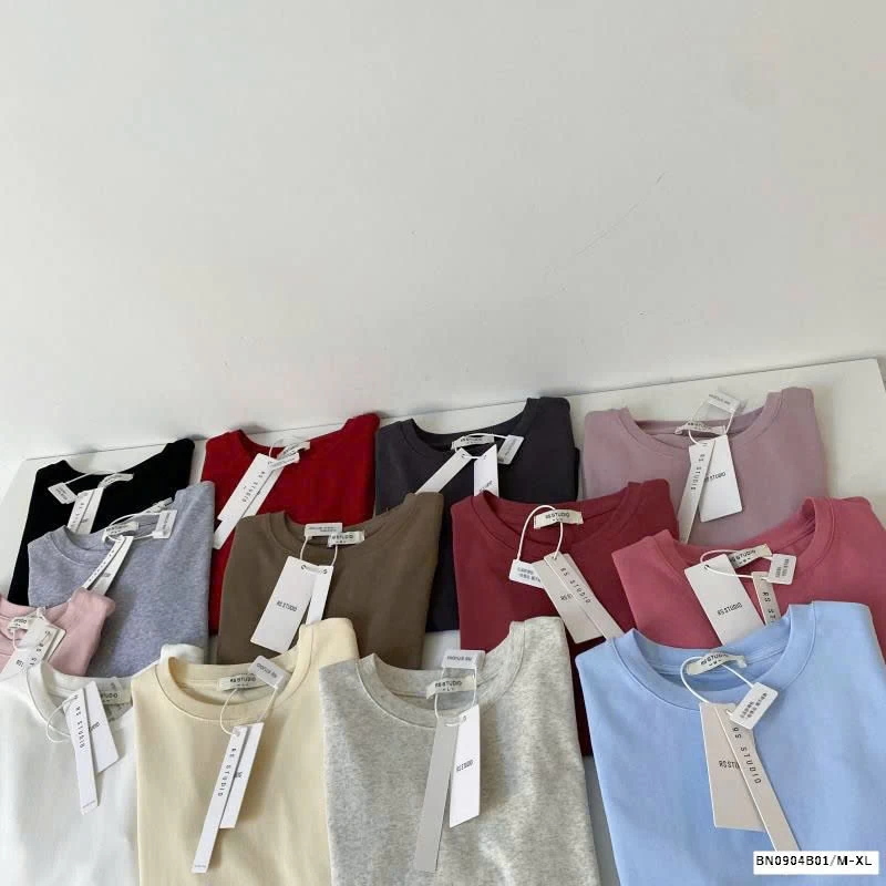 ÁO THUN TRƠN NỮ RS STUDIO