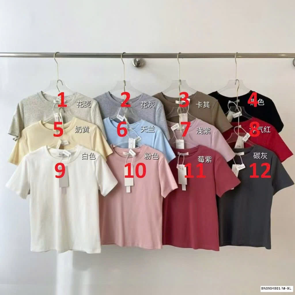 ÁO THUN TRƠN NỮ RS STUDIO