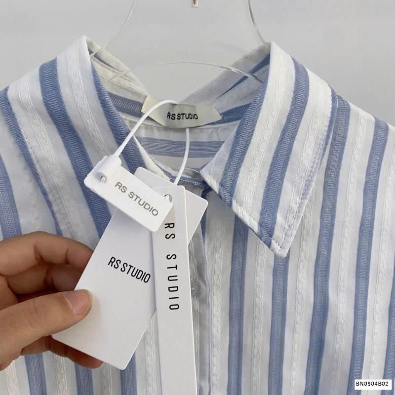ÁO SƠ MI KẺ SỌC  RS STUDIO