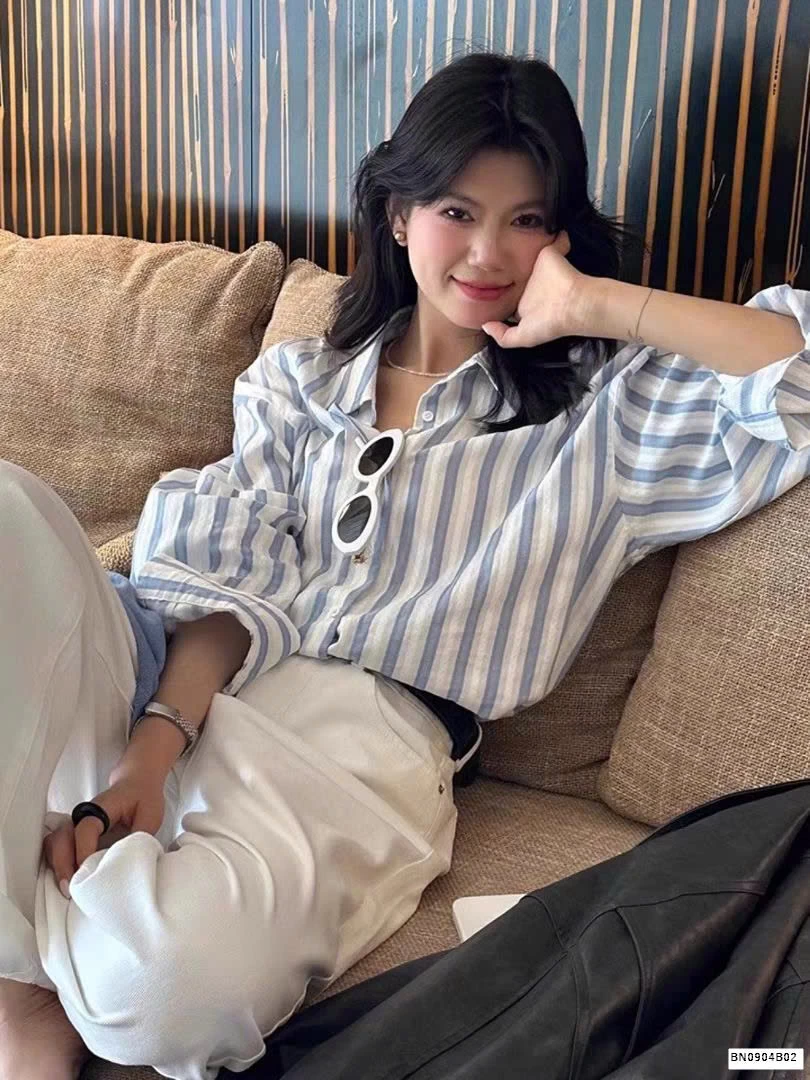 ÁO SƠ MI KẺ SỌC  RS STUDIO