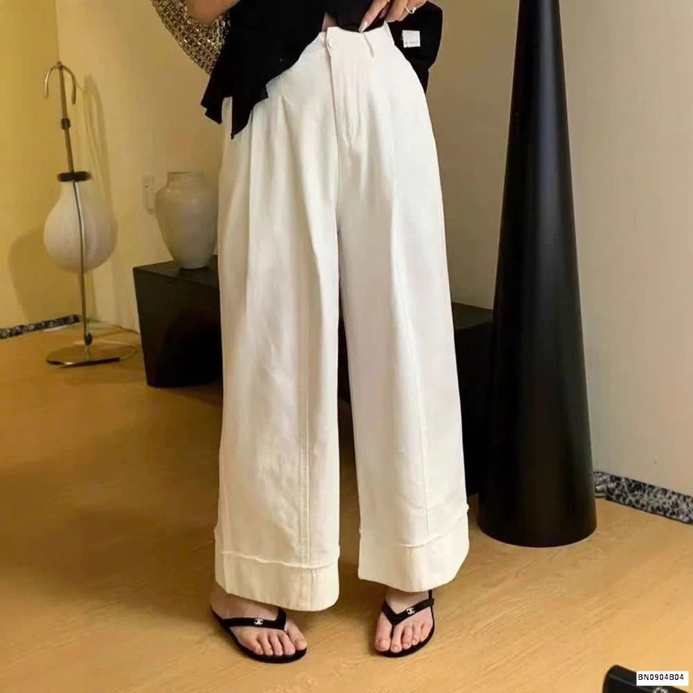 QUẦN SUỐNG ỐNG RỘNG NỮ