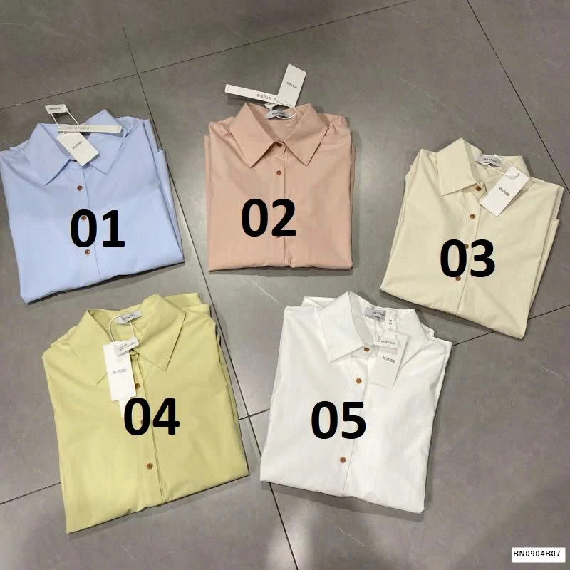 ÁO SƠ MI TRƠN RS STUDIO