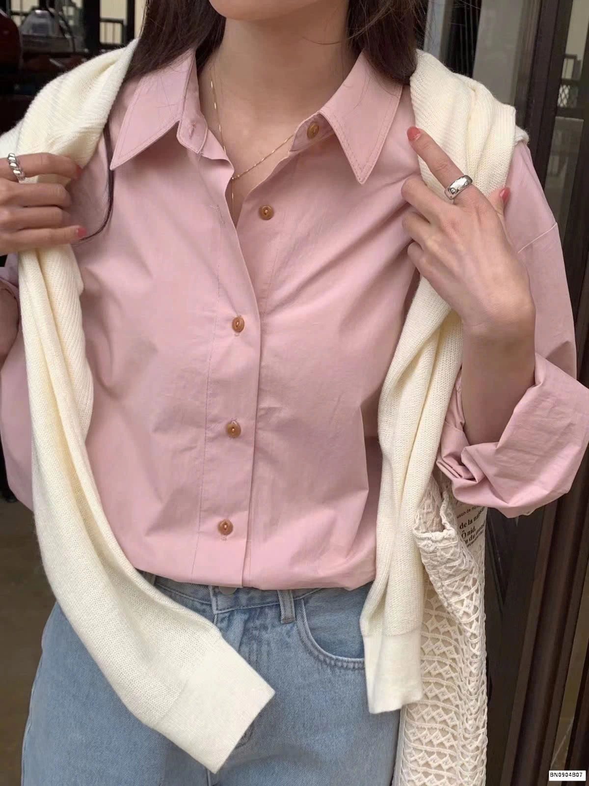 ÁO SƠ MI TRƠN RS STUDIO