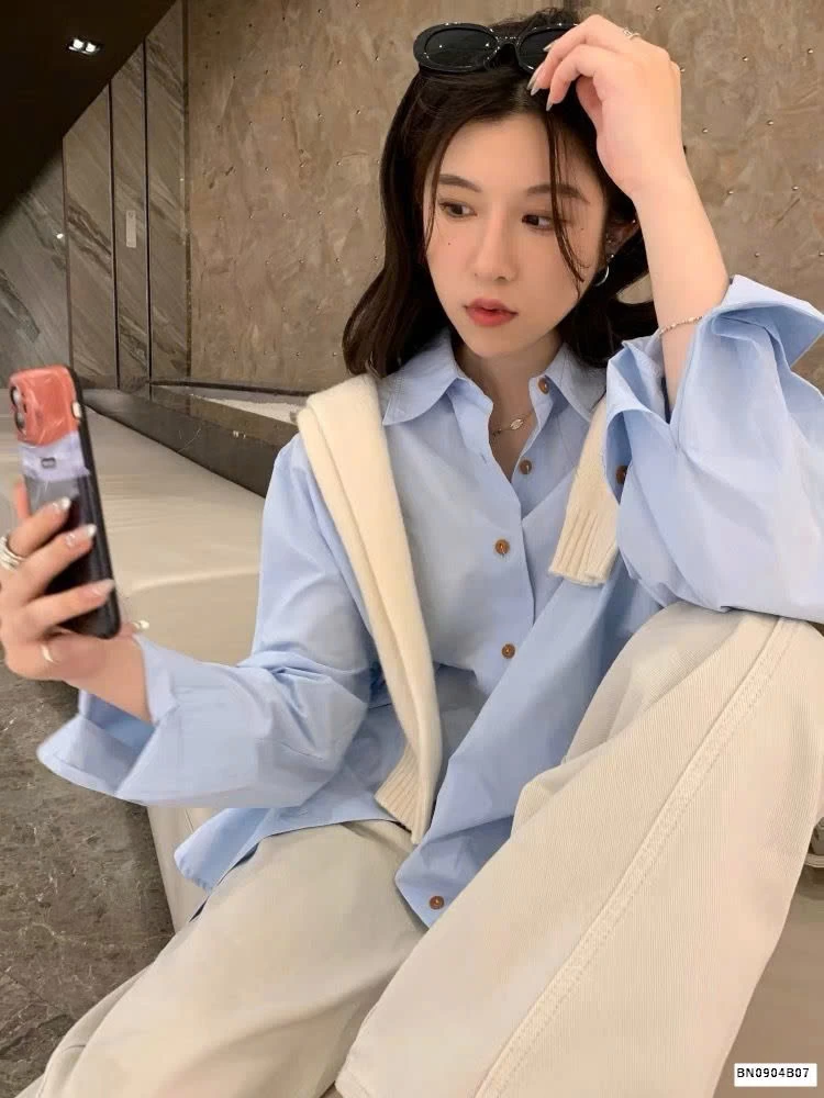 ÁO SƠ MI TRƠN RS STUDIO