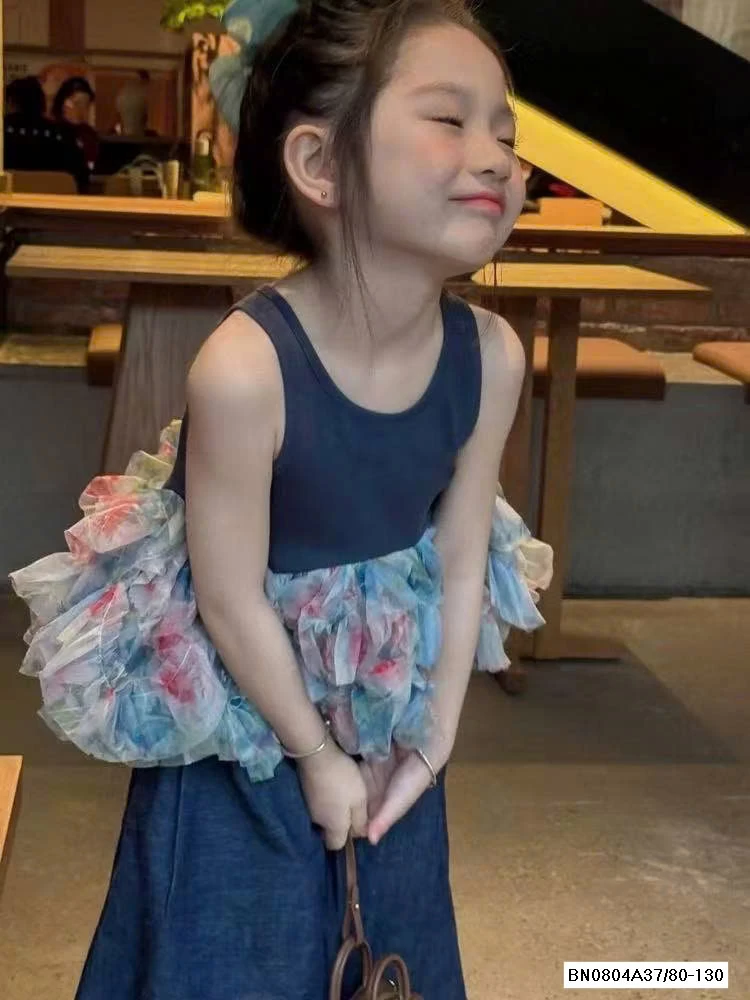 SÉT JEANS SUÔNG PHỐI VOAN SẮC MÀU