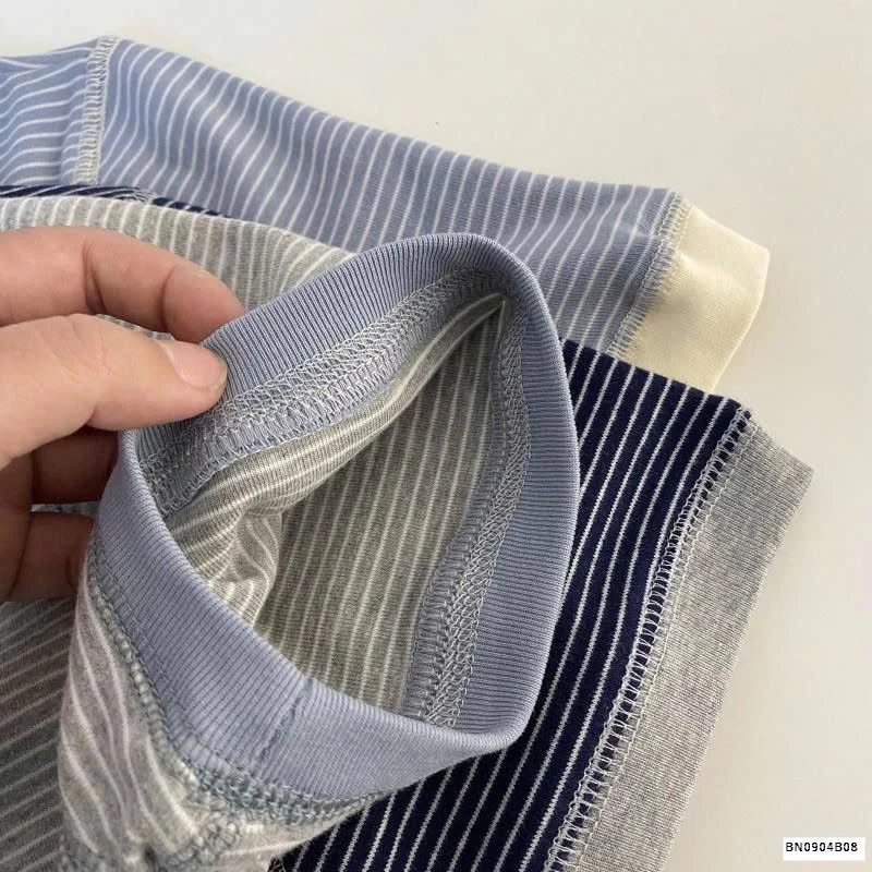 ÁO THUN KẺ TĂM COTTON