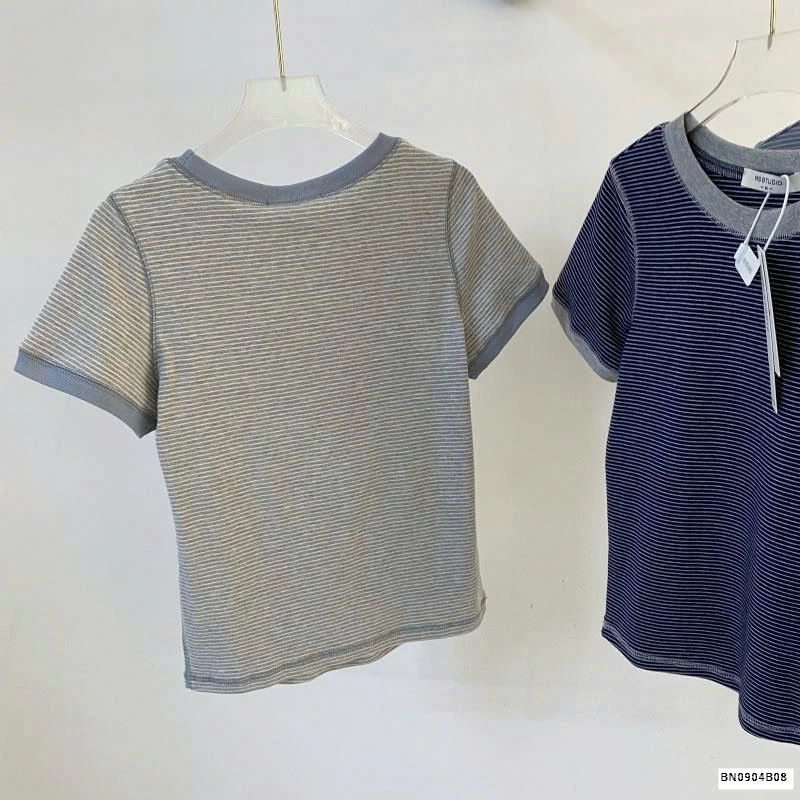 ÁO THUN KẺ TĂM COTTON