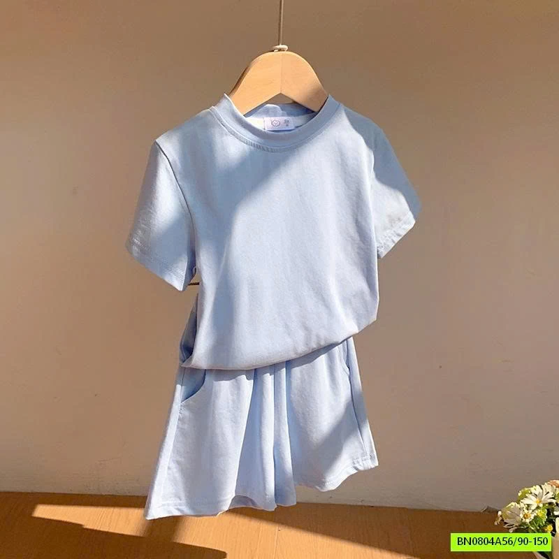 BỘ COTTON CỘC TRƠN MÀU