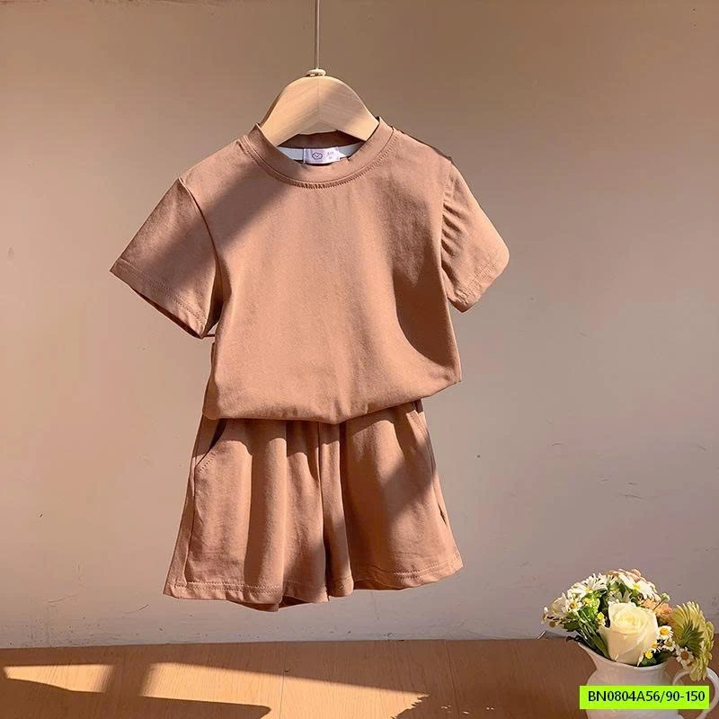 BỘ COTTON CỘC TRƠN MÀU