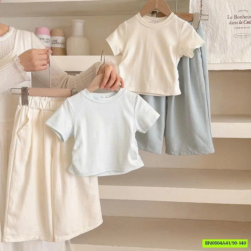 SÉT ÁO RÚT EO MIX QUẦN SUÔNG