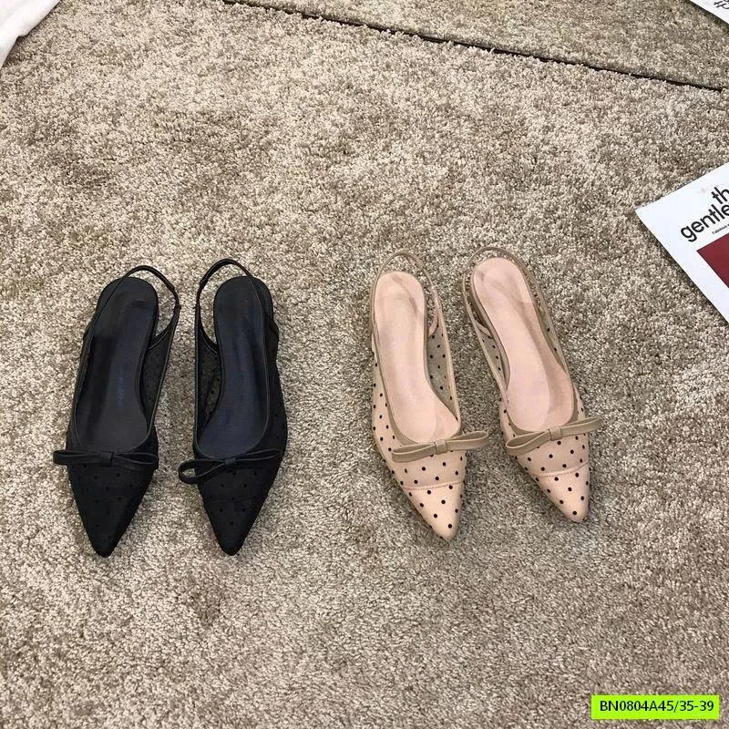 GIÀY BÚP BÊ CHẤM BI XINH CHO NỮ