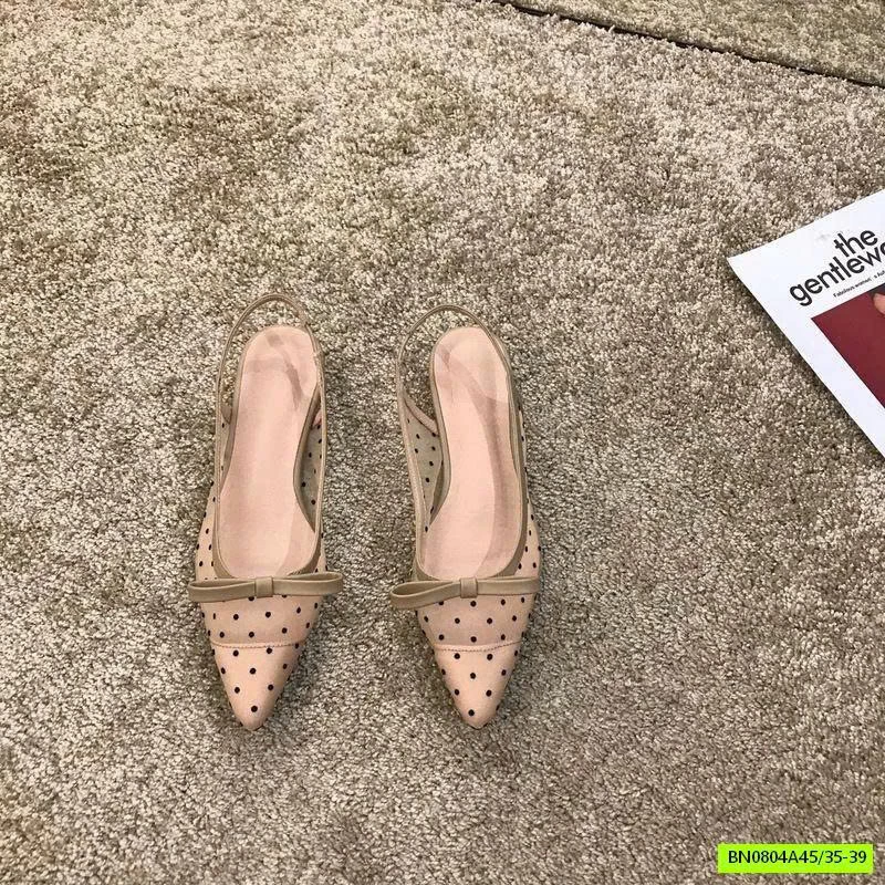 GIÀY BÚP BÊ CHẤM BI XINH CHO NỮ